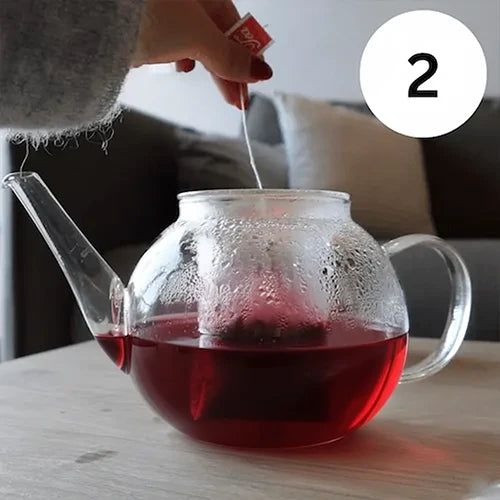 Boil Hot Water & Steep